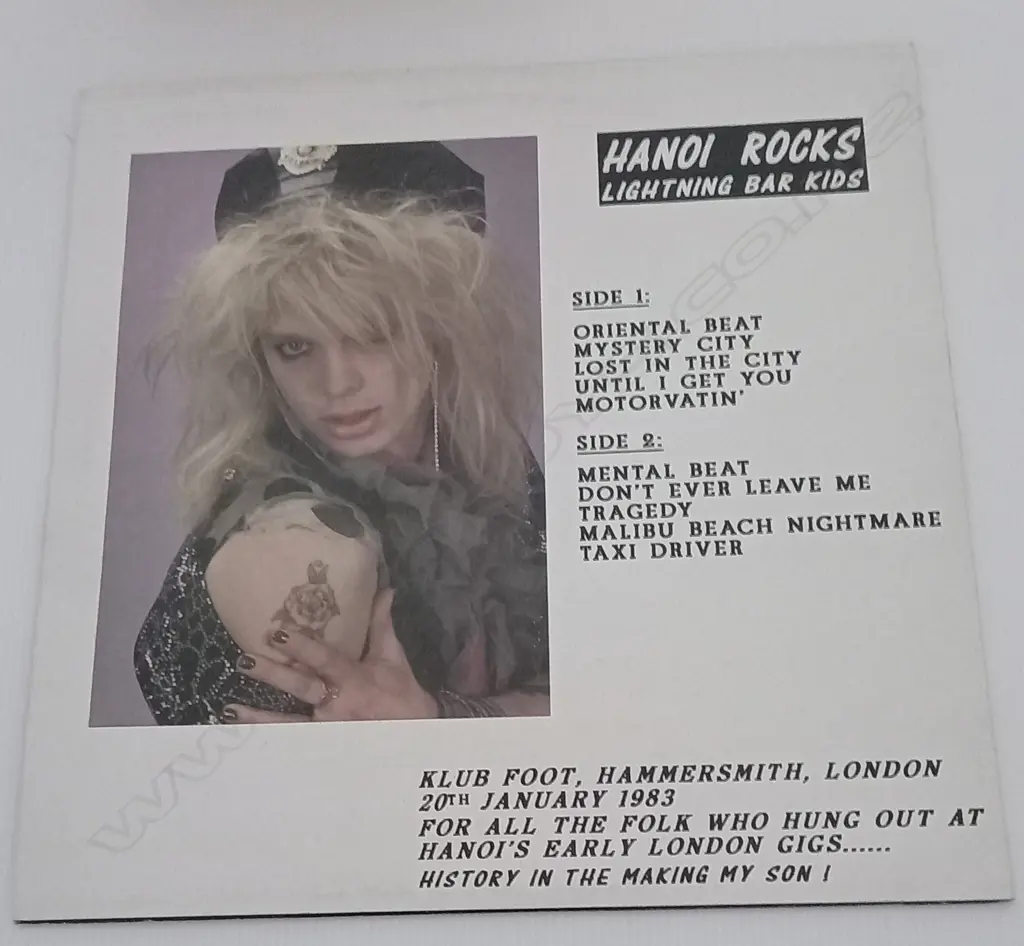 Hanoi Rocks, Lightning Bar Kids Image 1++